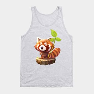 Red Panda Tank Top